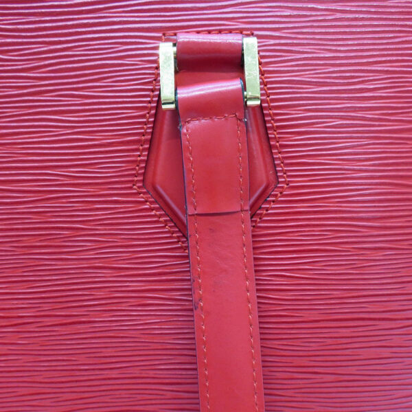 h2006983 8 Louis Vuitton Duplex Tote Bag Epi Leather Red