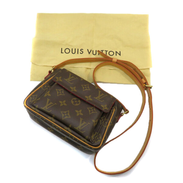 h2007007 17 Louis Vuitton Viva Cite PM Shoulder Bag Monogram Mini Brown