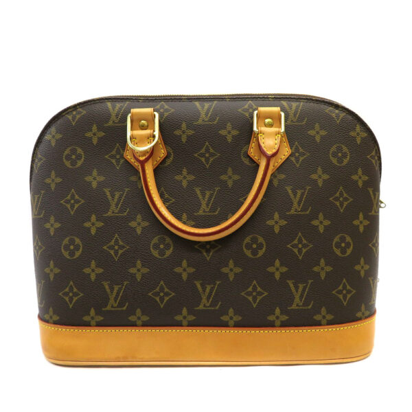 h2007008 1 Louis Vuitton Alma Handbag Monogram Canvas Brown