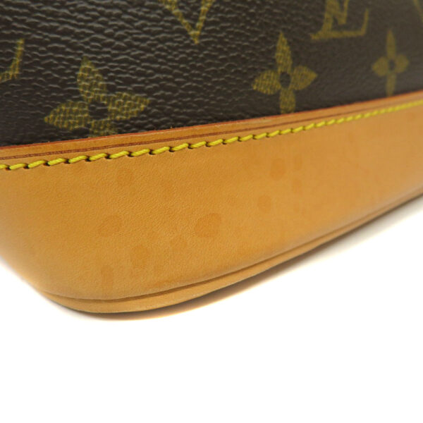 h2007008 8 Louis Vuitton Alma Handbag Monogram Canvas Brown