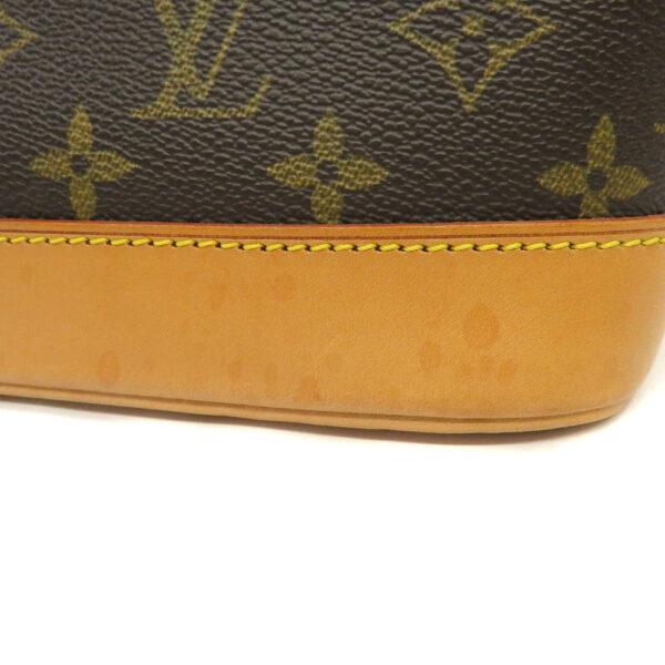 h2007008 9 Louis Vuitton Alma Handbag Monogram Canvas Brown