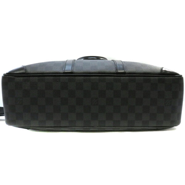 h2007010 4 Louis Vuitton Porte de Cumin Voyage GM Business Bag Damier Graphite Black