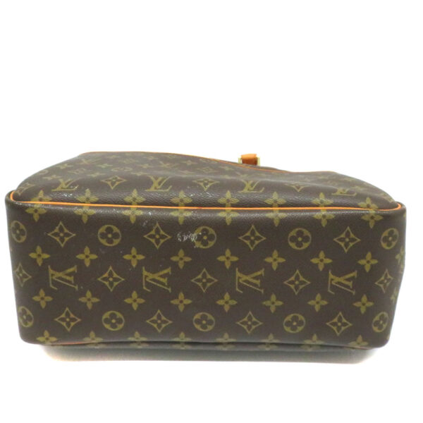 h21 8016 5 Louis Vuitton Deauville Bowling Vanity Bag Monogram Canvas Brown