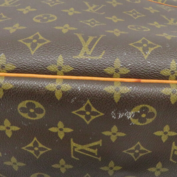 h21 8016 6 Louis Vuitton Deauville Bowling Vanity Bag Monogram Canvas Brown