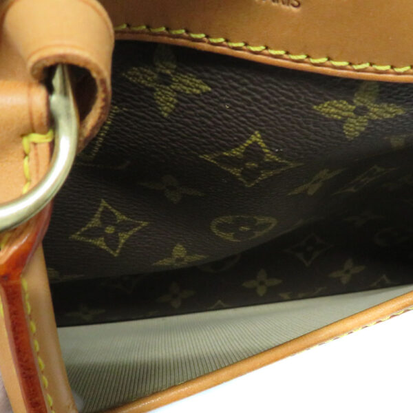 h21 8016 9 Louis Vuitton Deauville Bowling Vanity Bag Monogram Canvas Brown