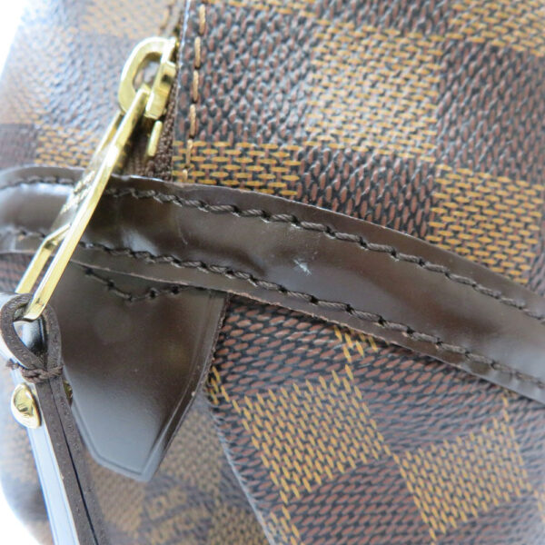 h2100032 18 Louis Vuitton Rivington PM Handbag Damier Canvas Brown