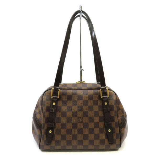 h2100032 2 Louis Vuitton Rivington PM Handbag Damier Canvas Brown