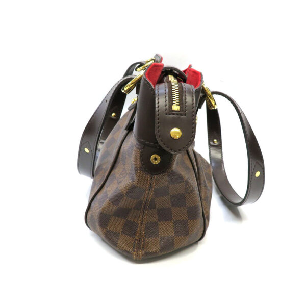 h2100518 3 Louis Vuitton Sistina PM Handbag Damier Canvas Brown