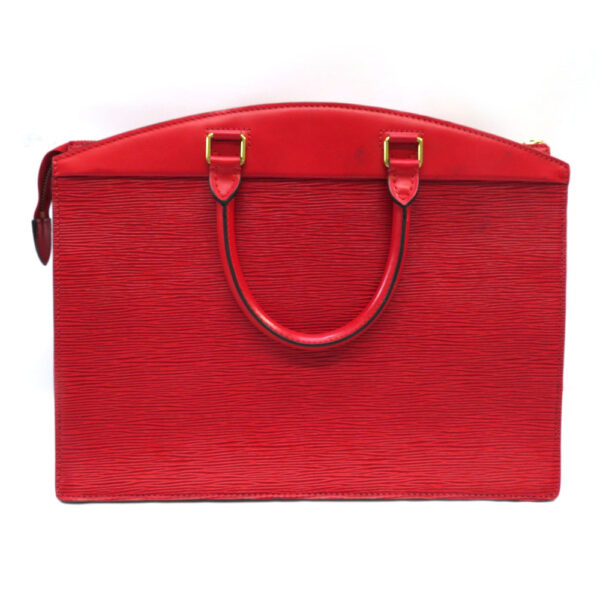 h210069302 Louis Vuitton Riviera Handbag Epi Leather Red