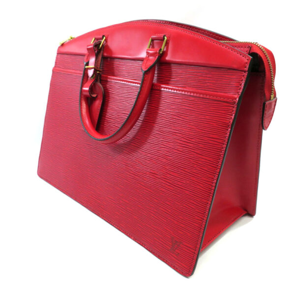 h210069303 Louis Vuitton Riviera Handbag Epi Leather Red