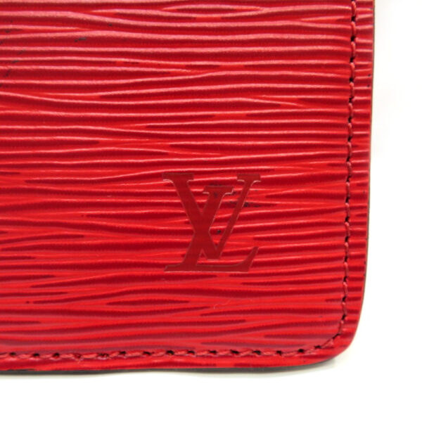 h210069309 Louis Vuitton Riviera Handbag Epi Leather Red