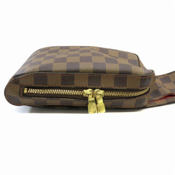 h2101131 2 Louis Vuitton Jeronimos Body Bag Damier Canvas Brown