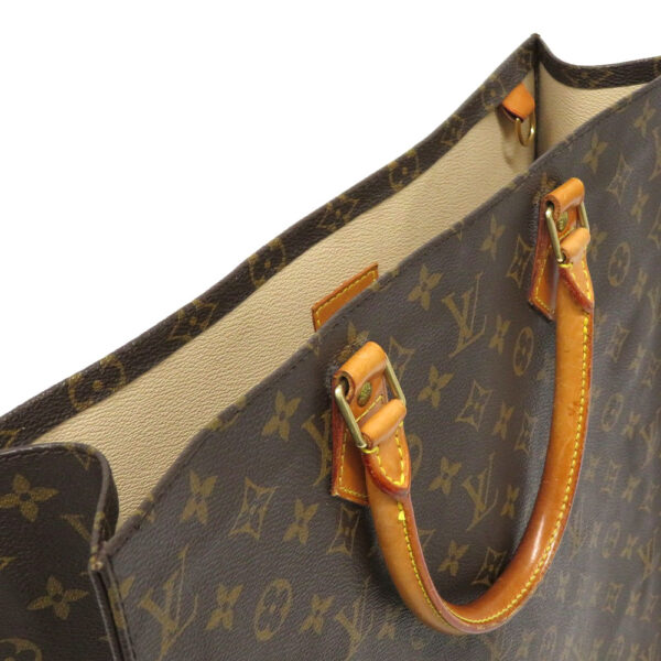 h2101323 6 Louis Vuitton Sac Plat Handbag Monogram Canvas Brown