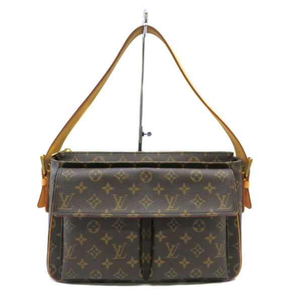 h2102460 Louis Vuitton Viva Cite GM Shoulder Bag Monogram Canvas Brown