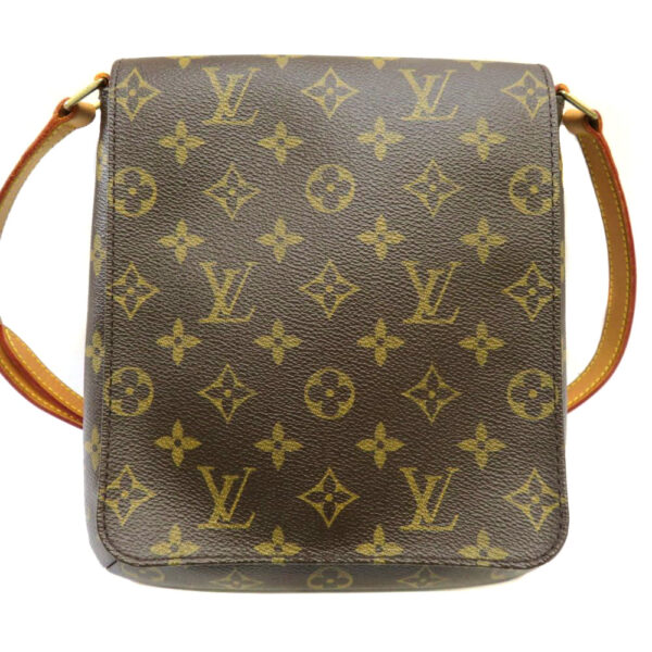 h210262602 Louis Vuitton Musette Salsa Long Shoulder Bag Monogram Canvas Brown