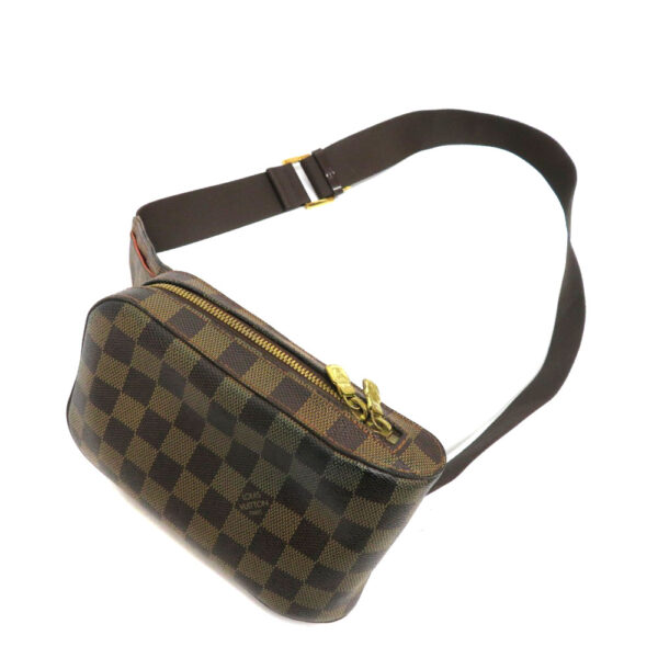 h2102670 5 Louis Vuitton Jeronymous Body Bag Damier Canvas Brown