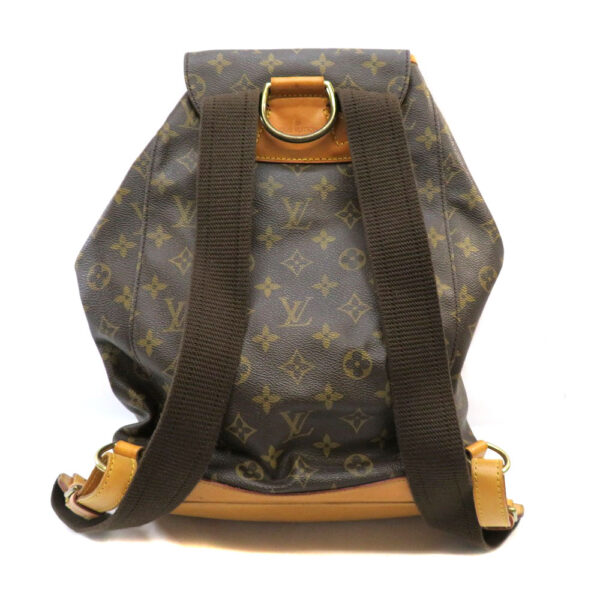 h210268402 Louis Vuitton Monsouris GM Backpack Monogram Canvas Brown