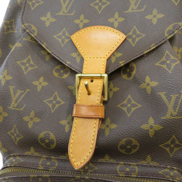 h210268407 Louis Vuitton Monsouris GM Backpack Monogram Canvas Brown