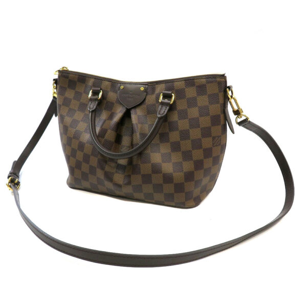 h210298303 Louis Vuitton Sienna PM Handbag Damier Canvas Brown