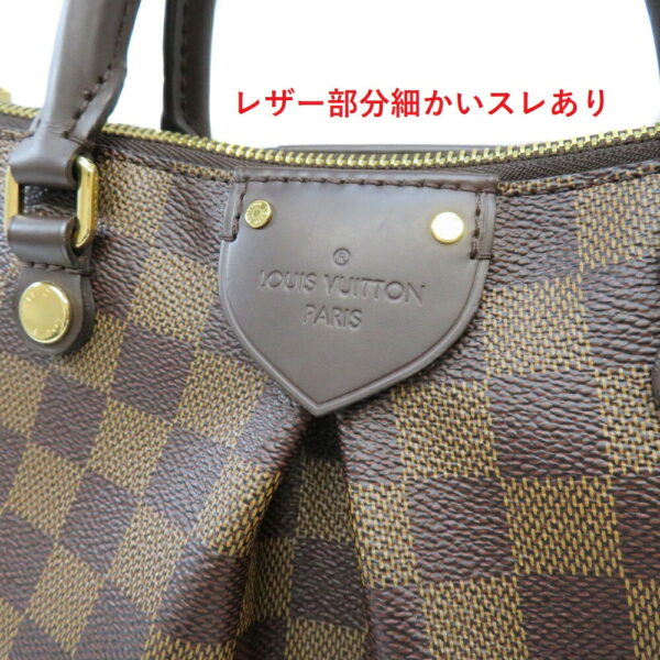 h210298308 Louis Vuitton Sienna PM Handbag Damier Canvas Brown