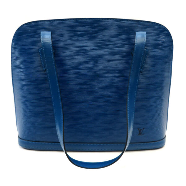 h21034010 Louis Vuitton Rusac Shoulder Bag Epi Leather Blue