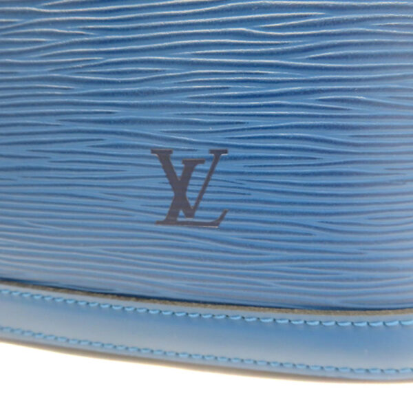 h210340104 Louis Vuitton Rusac Shoulder Bag Epi Leather Blue