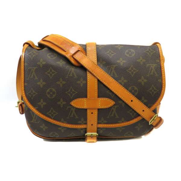 h21038160 Louis Vuitton Saumur 30 Shoulder Bag Monogram Canvas Brown