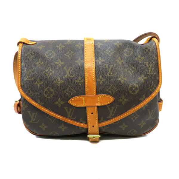 h210381602 Louis Vuitton Saumur 30 Shoulder Bag Monogram Canvas Brown