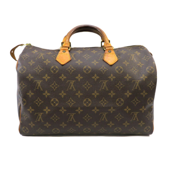 h210383902 Louis Vuitton Speedy 35 Bag Monogram Canvas Brown