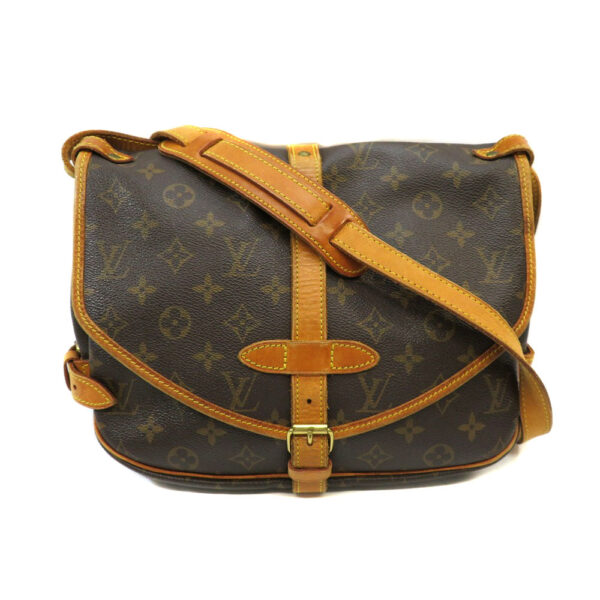 h21042190 Louis Vuitton Saumur 30 Shoulder Bag Monogram Canvas Brown