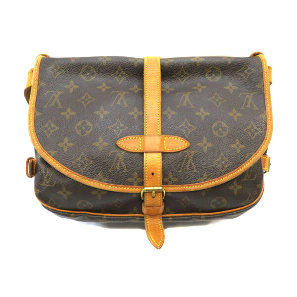 h210421902 Louis Vuitton Saumur 30 Shoulder Bag Monogram Canvas Brown