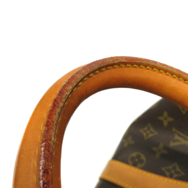 h2104237 8 Louis Vuitton Keepall 45 Bag Monogram Canvas Brown