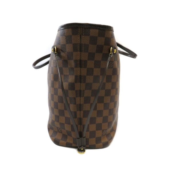 h2104791 2 Louis Vuitton Neverfull MM Tote Bag Damier Canvas Brown