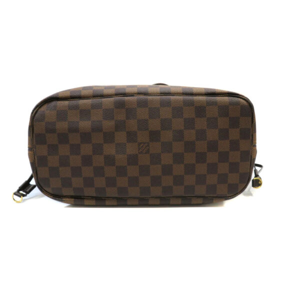 h2104791 3 Louis Vuitton Neverfull MM Tote Bag Damier Canvas Brown