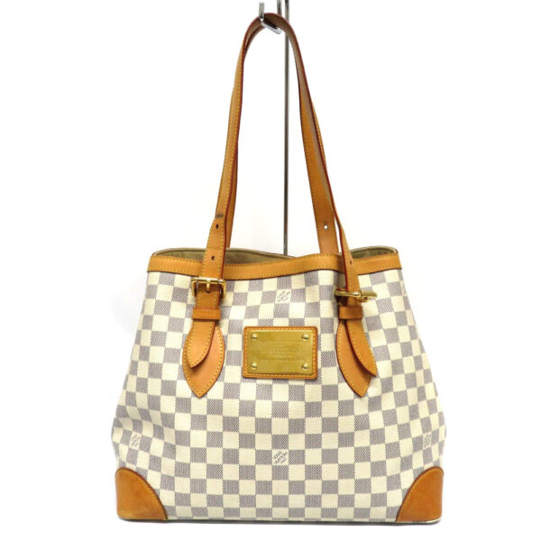 h2104880 1 Louis Vuitton Hampstead MM Damier Azur Tote Bag