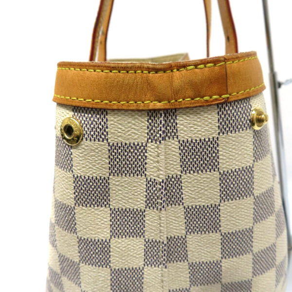 h2104880 11 Louis Vuitton Hampstead MM Damier Azur Tote Bag