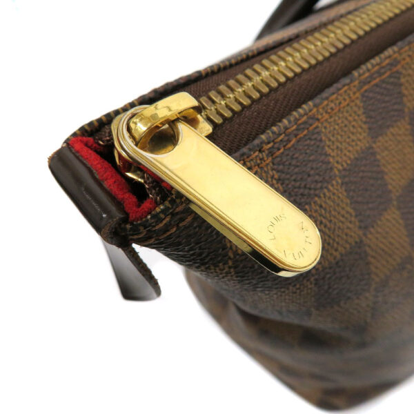 h2105214 11 Louis Vuitton Saleya MM Tote Bag Damier Canvas Brown