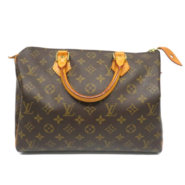 h2105565 1 Louis Vuitton Speedy 30 Handbag Monogram Canvas Brown