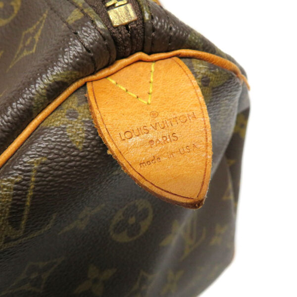 h2105565 15 Louis Vuitton Speedy 30 Handbag Monogram Canvas Brown