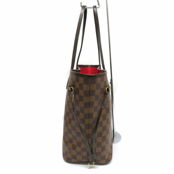 h2105755 3 Louis Vuitton Neverfull MM Damier Ebene Tote Bag Brown