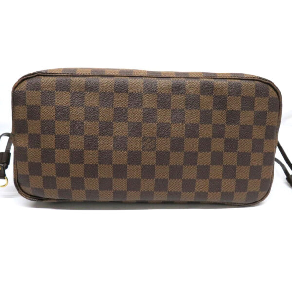 h2105755 4 Louis Vuitton Neverfull MM Damier Ebene Tote Bag Brown