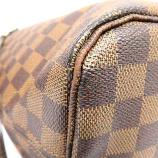 h2105755 5 Louis Vuitton Neverfull MM Damier Ebene Tote Bag Brown