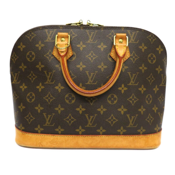 h2105757 1 Louis Vuitton Alma Handbag Monogram Canvas Brown