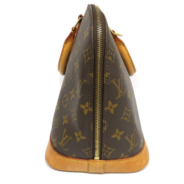 h2105757 3 Louis Vuitton Alma Handbag Monogram Canvas Brown