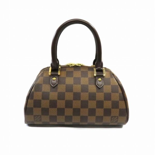 h210783202 Louis Vuitton Rivera Mini Damier Ebene Handbag Brown