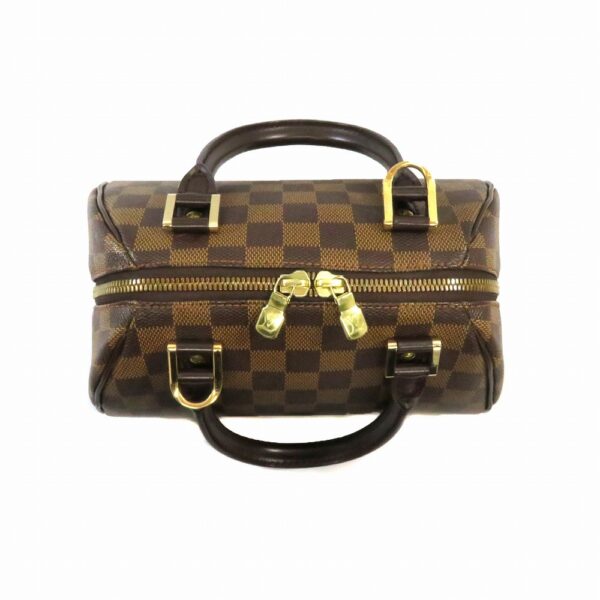 h210783205 Louis Vuitton Rivera Mini Damier Ebene Handbag Brown