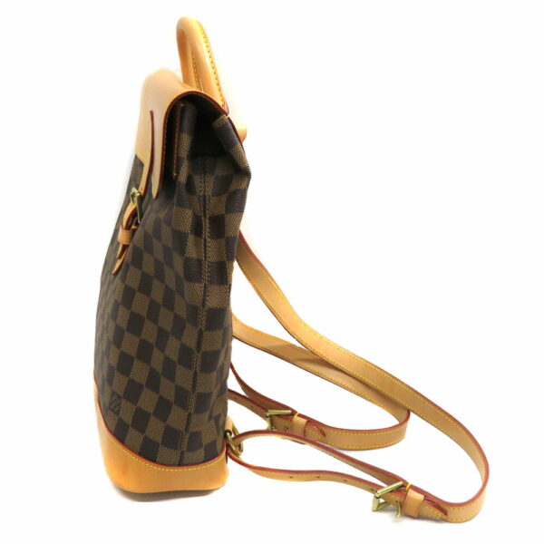 h22 68 3 Louis Vuitton Harlequin Backpack Damier Canvas Brown