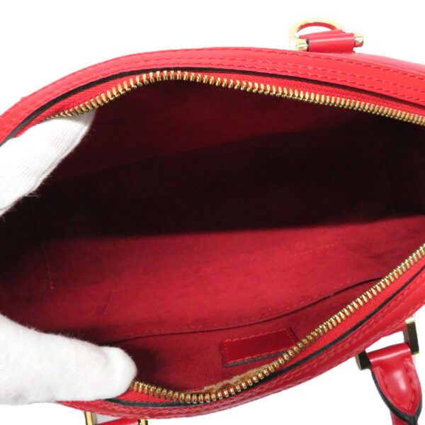 h22 7769 8 Louis Vuitton Jasmine Epi Handbag Castilian Red