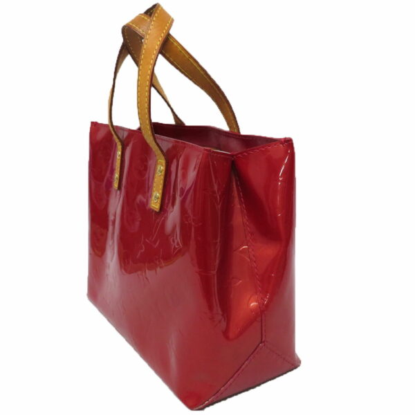 h22 7841 3 Louis Vuitton Lead PM Vernis Handbag Rouge