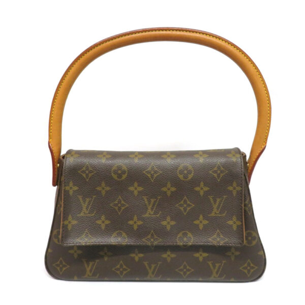 h2200109 1 Louis Vuitton Mini Looping Monogram Handbag Brown